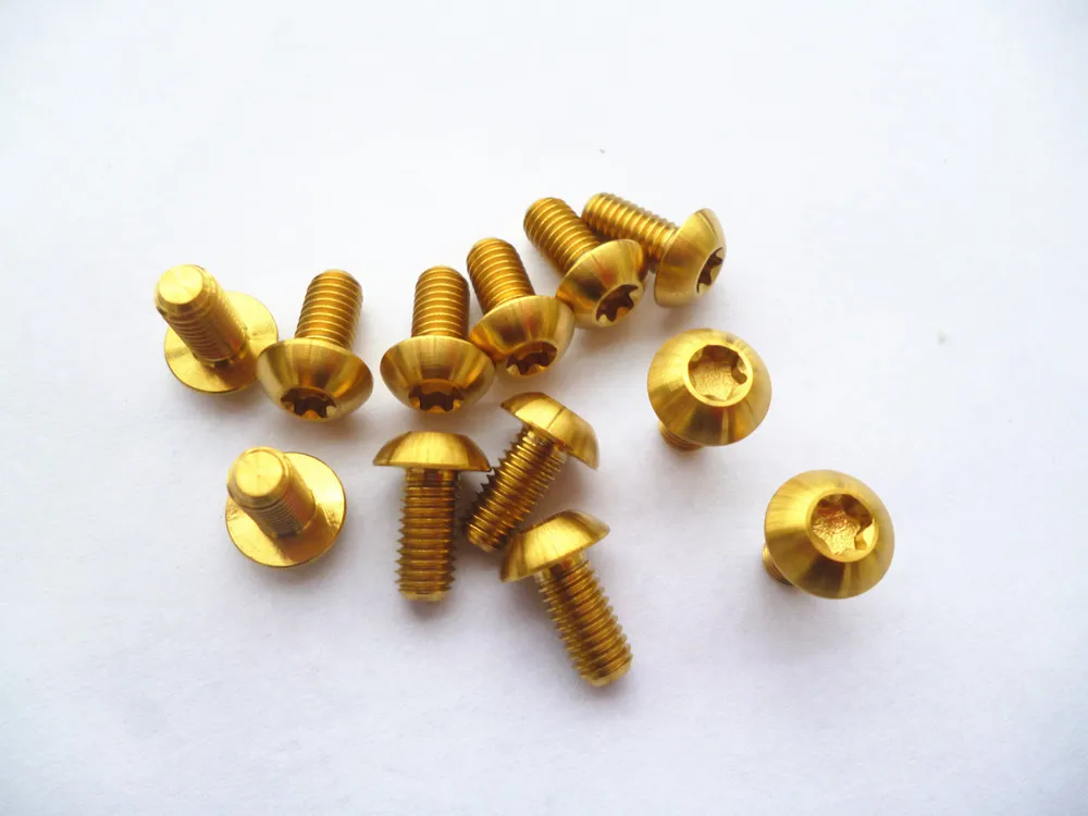 Горячее предложение! Распродажа! 12 шт. супер легкий M5x10mm дисковый тормозной ротор