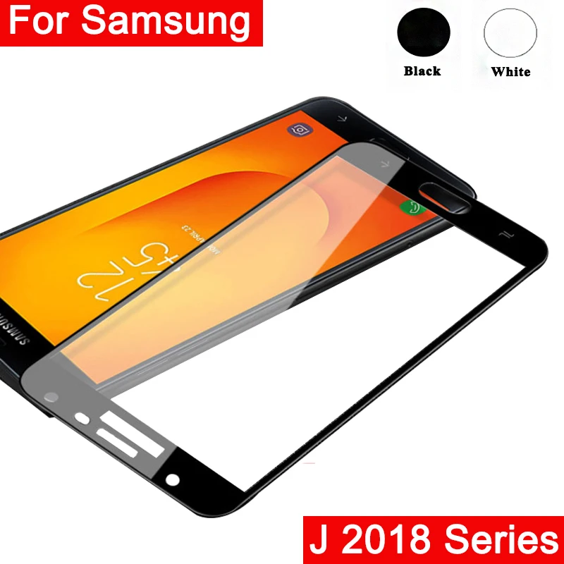 Защитное стекло для Samsung J2 J4 J6 J8 2018 закаленное защита экрана защитная пленка чехол