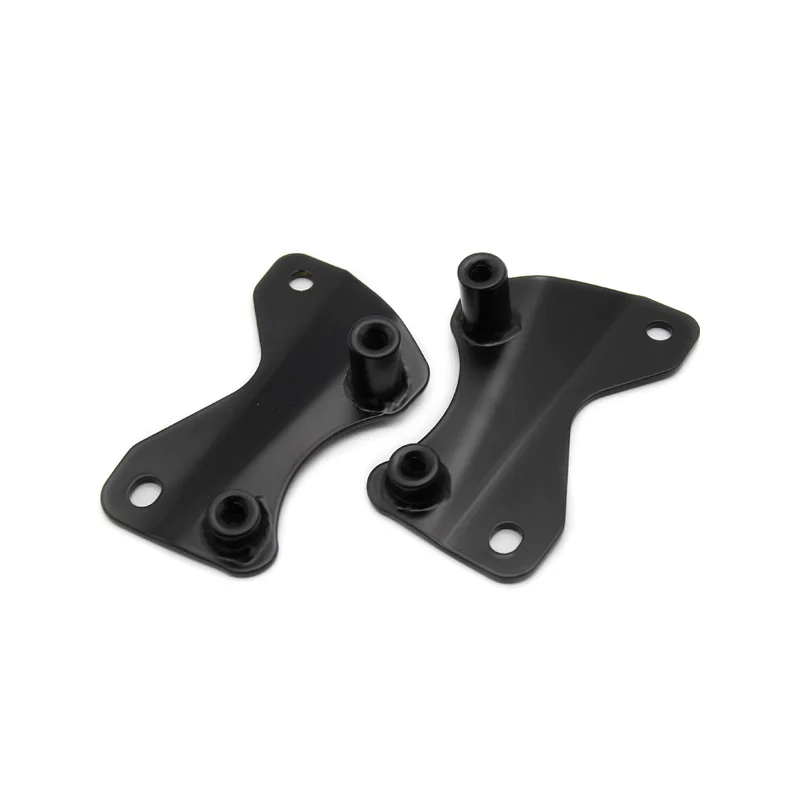 

New Black Backrest Carrier Mounting Brackets For Honda Goldwing F6B Standard Deluxe