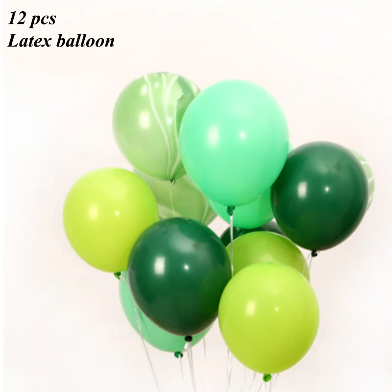 Latex balloon 12pcs 1 шт. гигантский динозавр воздушные шары из фольги воздушные шарики в виде животных для детей динозавр день рождения украшения воздушные шарики, детские игрушки гелий globals - Цвет: Latex balloon 12pcs