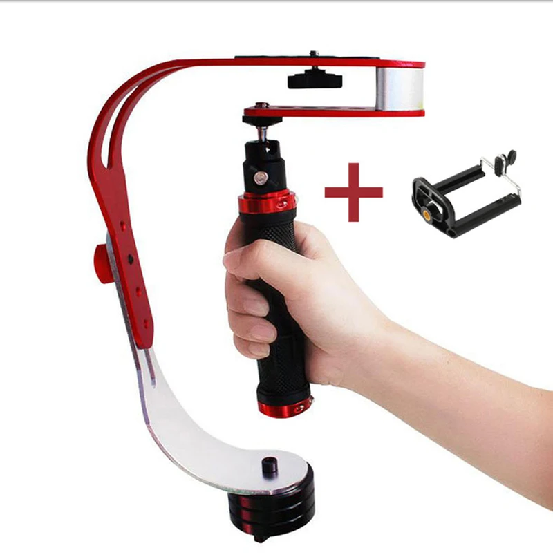 Ручной видео стабилизатор Камера Steadicam Стабилизатор для Canon Nikon Sony Gopro Hero телефон