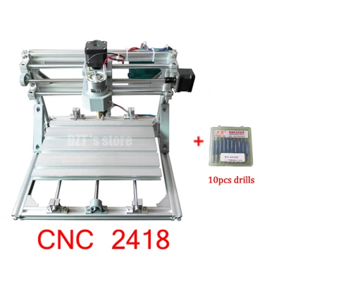 CNC 2418 GRBL управления Diy станок с ЧПУ, рабочая зона 24x18x4,5 см, 3 оси Pcb ПВХ фрезерный станок, древесины маршрутизатор, резьба гравер, v2.5 - Длина режущей кромки: cnc2481