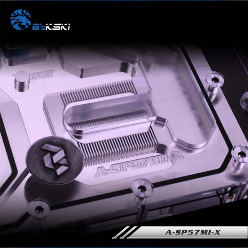 Bykski A SP57MI X GPU водный блок для Sapphire RX570 4G D5 его полное покрытие графическая карта