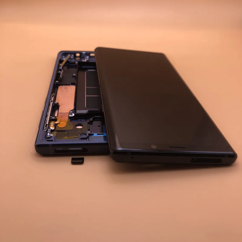 Не выгорают, тень 6,4 ''Оригинальное Дисплей для samsung Galaxy Note 9 SM-N9600 N9600F N960F ЖК-дисплей Сенсорный экран в сборе с рамкой