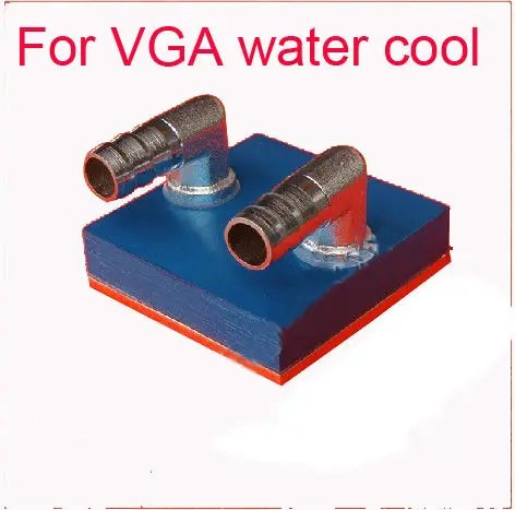 1 шт. медный компьютер VGA водяной охладитель базовый блок радиатор|vga water cooling|water
