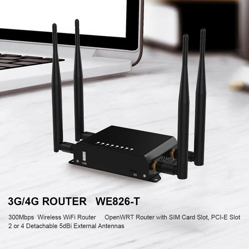 Wi-fi-роутер 100 мбит/с RJ45 4g lte | Компьютеры и офис