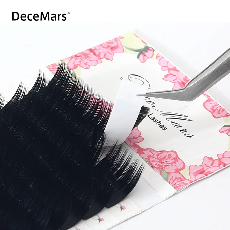 Накладные ресницы для наращивания отдельные веерообразные объемные 3d магнитные