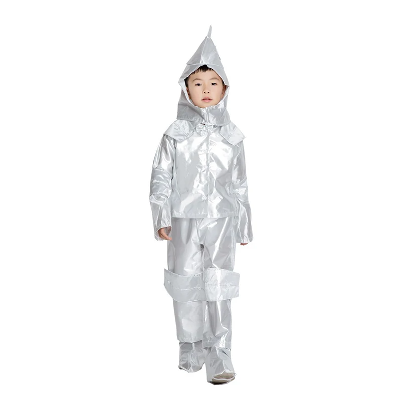 Лидер продаж 2019 года Детский костюм оловянного человека для ролевых игр на