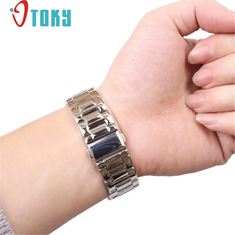 Ремешок для часов OTOKY из нержавеющей стали Samsung Gear S SM R750|bracelet animal|bracelet eternitybracelet