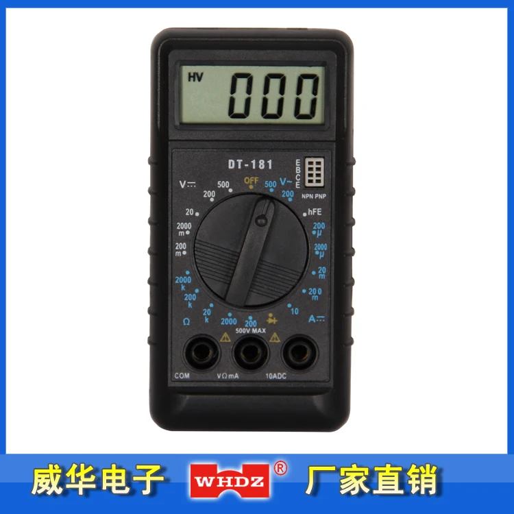 Tens of thousands pocket table with a mini digital million DT181 Zhangzhou Wei Hua electronic factory direct sales | Инструменты