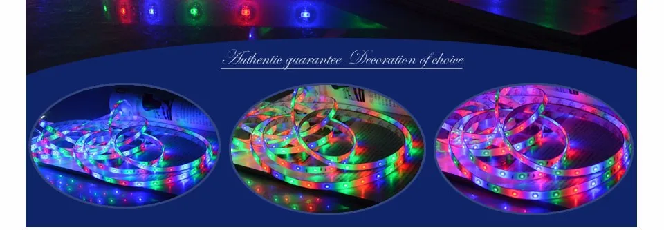Foxanon Марка 3014 RGB Светодиодные ленты 5 м гибкий свет DC 12 В 54 светодиодный/m Водонепроницаемый Светодиодные ленты лучше яркая чем 3528 5 м/Roll