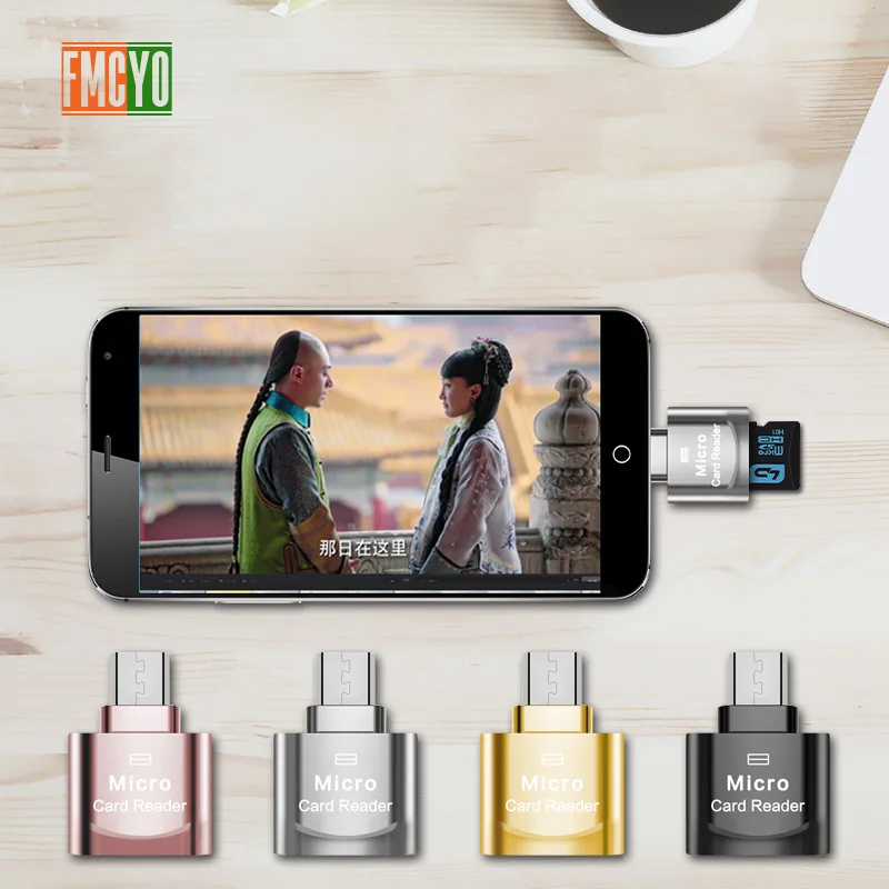 Мини Micro USB Android телефон памяти TF считыватель карт OTG внешней SD расширения