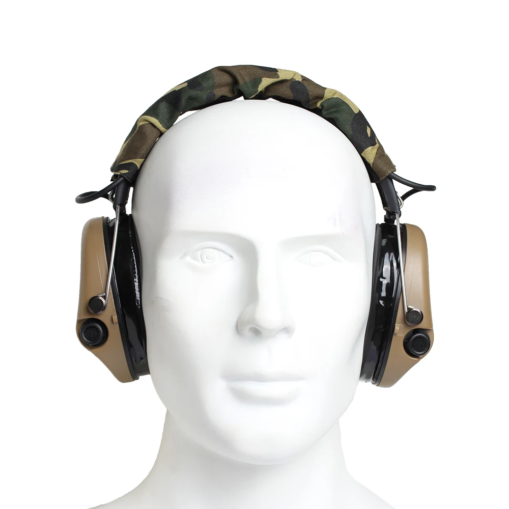 Тактические наушники оригинальные силиконовые IPSC шумоподавляющие гарнитура для