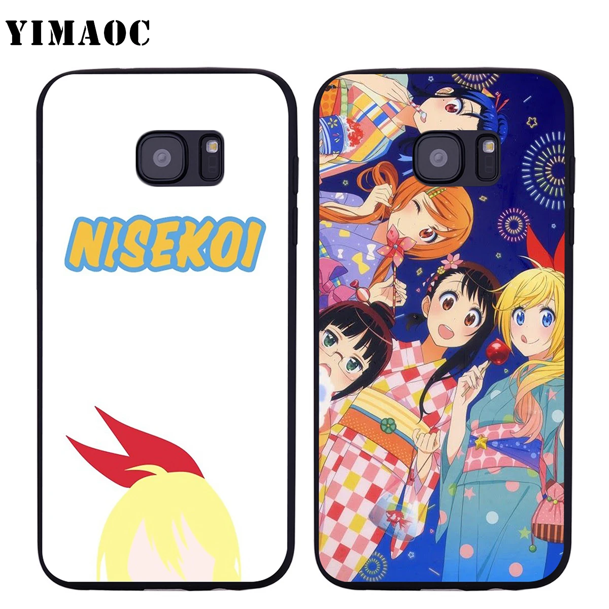 YIMAOC Nisekoi чехол для Samsung Галактики A7 A8 A9 A10 A20 A30 A40 A50 A70 M10 M20 M30 S10e J6 плюс | Мобильные