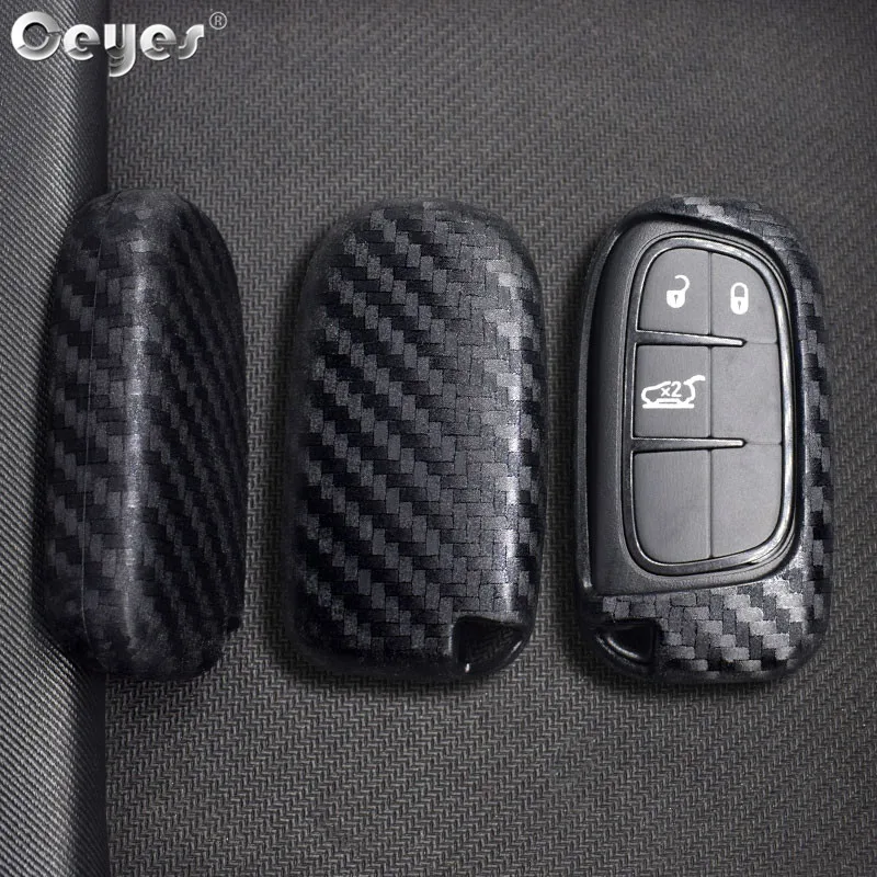 Чехлы Ceyes для автостайлинга защитный чехол ключа Jeep Renegade Grand Dodge Journey зарядное