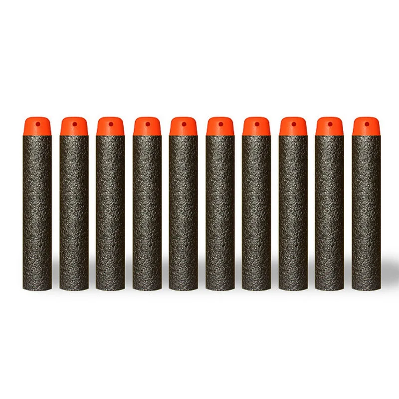 100 шт пули для nerf мягкие полые отверстия головы 7,2 см заправка Дартс игрушки пулевые игрушки страйкбол пистолет детский подарок