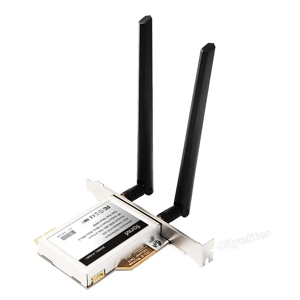 Dual Band 867 Мбит/с 802.11ac Intel 7260 Беспроводной Wi-Fi Bluetooth карты + BT 4.0 pci-e PCI Express антенный