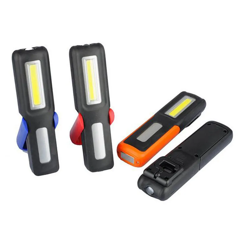 Портативный светодиодный фонарик с COB матрицей магнитный рабочий светильник USB