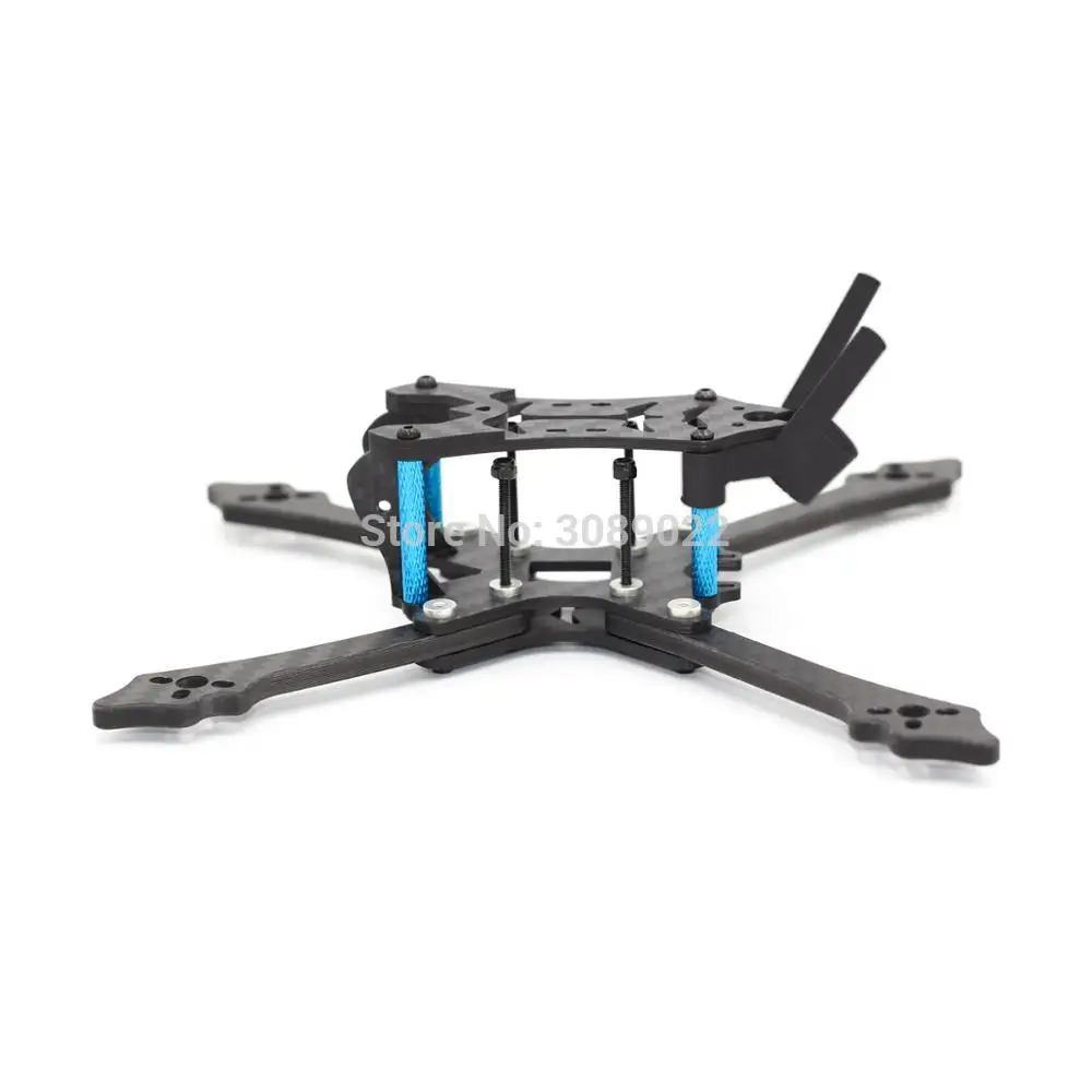 

HGLRC Arrow3 3 inch 152mm Hybrid FPV Frame 4mm Arm 3 inch Carbon Fiber Rack for FPV Racing Drone Quadcopter Gemfan 3028propeller