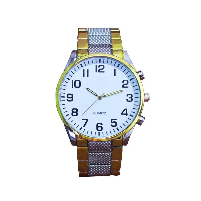 

2018 famous brand men male fashion stainless steel electronic wristwatches gentlemen dad grandpa business dress quartz watches