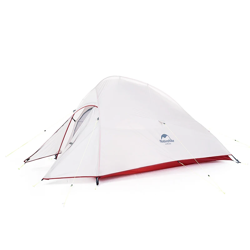 20D gray Naturehike Cloud Up 2 обновленная версия палатки для кемпинга самостоятельные отдельно стоящие палатки сверхлегкие уличные 2 человека палатки для кемпинга NH15T002-T - Цвет: 20D gray