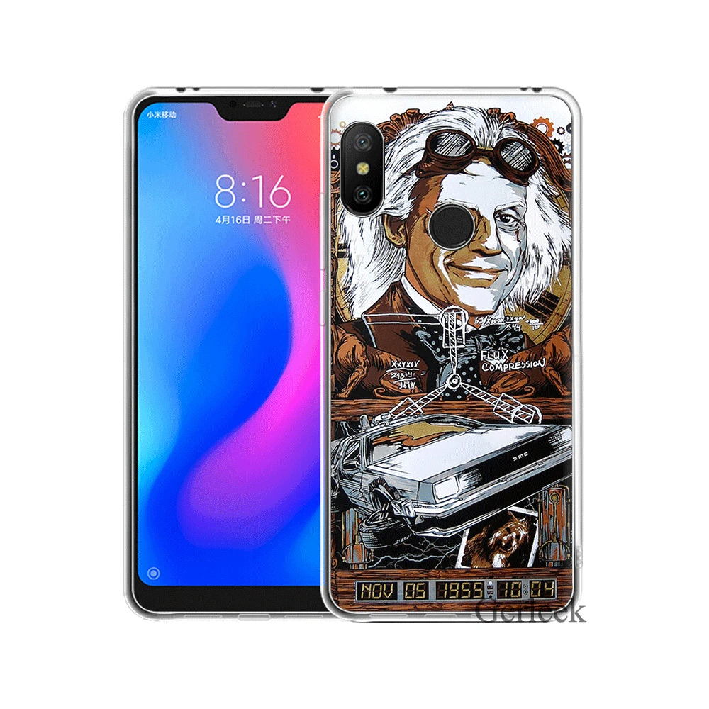 Чехол Desxz BACK TO THE FUTURE для Xiaomi Redmi Note 6 7 3 Pro 4 4X5 5A|Чехлы-накладки| |