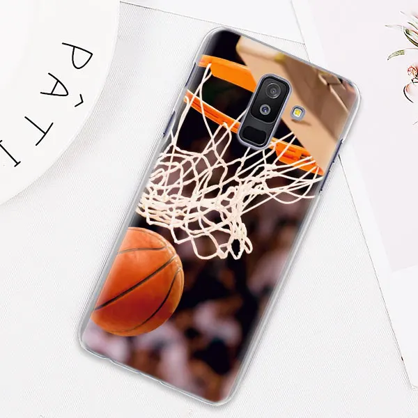 02 Пространство баскетбольный Бросок в кольцо чехол для samsung Galaxy J4 J6 плюс J3 J5 J6 J7 J8 C2 Core J5 J7 премьер Футляр для телефона - Цвет: 02