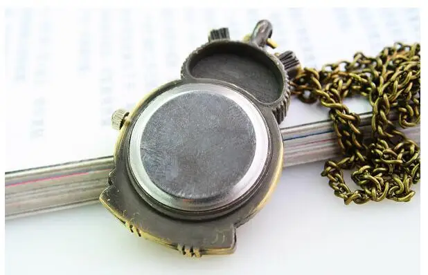 Уникальные античные модные сплав яркие карманные часы с совой кулон ожерелье цепь винтажные часы активные часы от AliExpress RU&CIS NEW