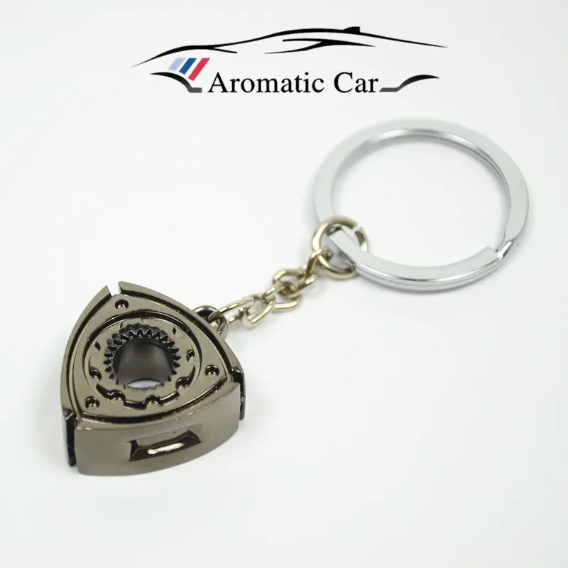 Для Mazda RX7 RX8 Wankel ротор ротора брелок металлический автомобильный Стайлинг (ротор