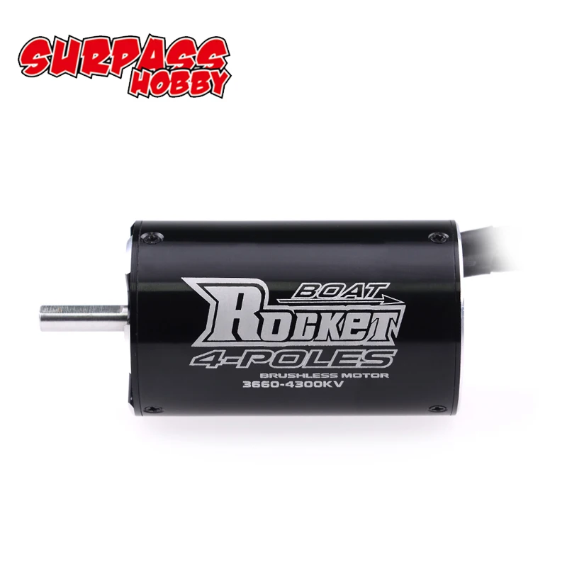 SURPASSHOBBY Rocket 3660 3250KV 2600KV 4P бесщеточный мотор для Traxxas M41 катамаран Спартан 800 мм 1000 RC
