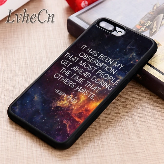 Фото LvheCn Генри Форд вдохновляющая Цитата чехол для телефона iPhone 5 6 6s 7 8 plus X XR XS max 11 12 Pro