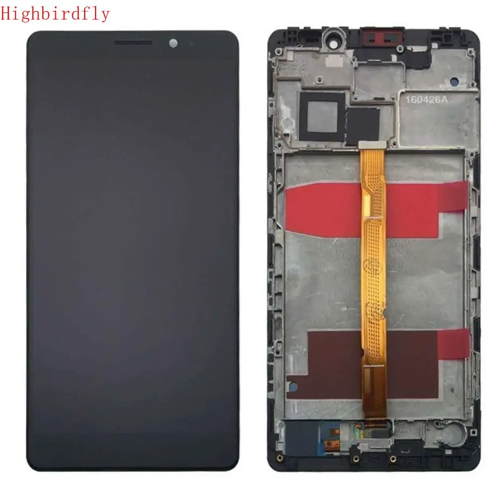 6 0 "для Huawei Mate 8 NXT L09 L29 ЖК дисплей + Сенсорное стекло дигитайзер рамка в сборе