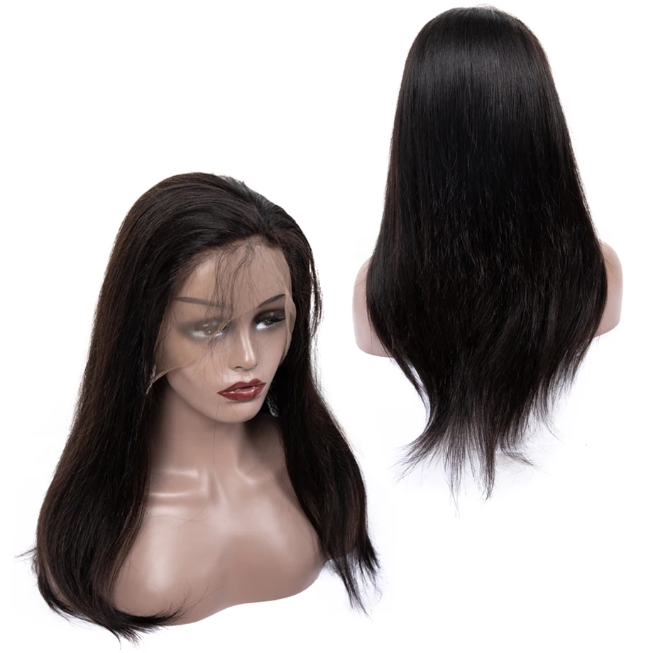 Реми 360 Синтетические волосы на кружеве al парик прямо человеческих волос парики