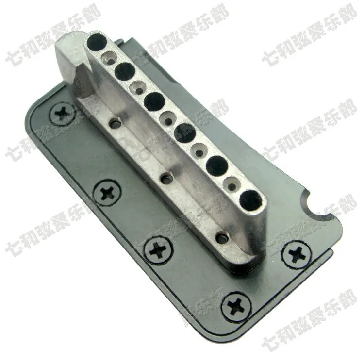 Черный мост для гитарных струн Седло Hardtail Мост верхняя нагрузка электрогитара