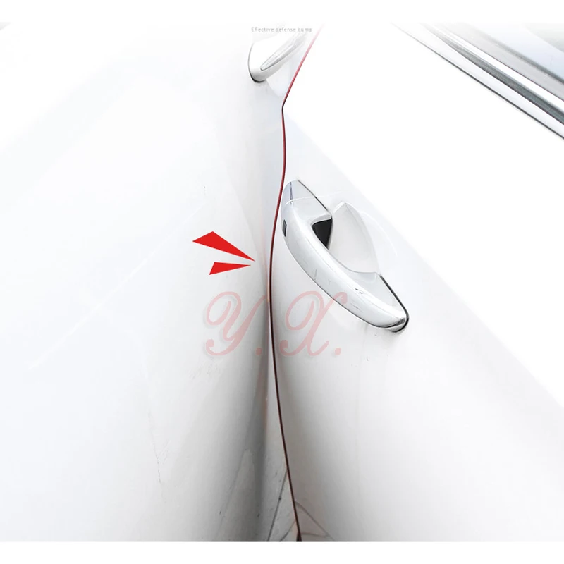 Защитные щитки для края автомобильной двери Toyota защитная полоса защиты от