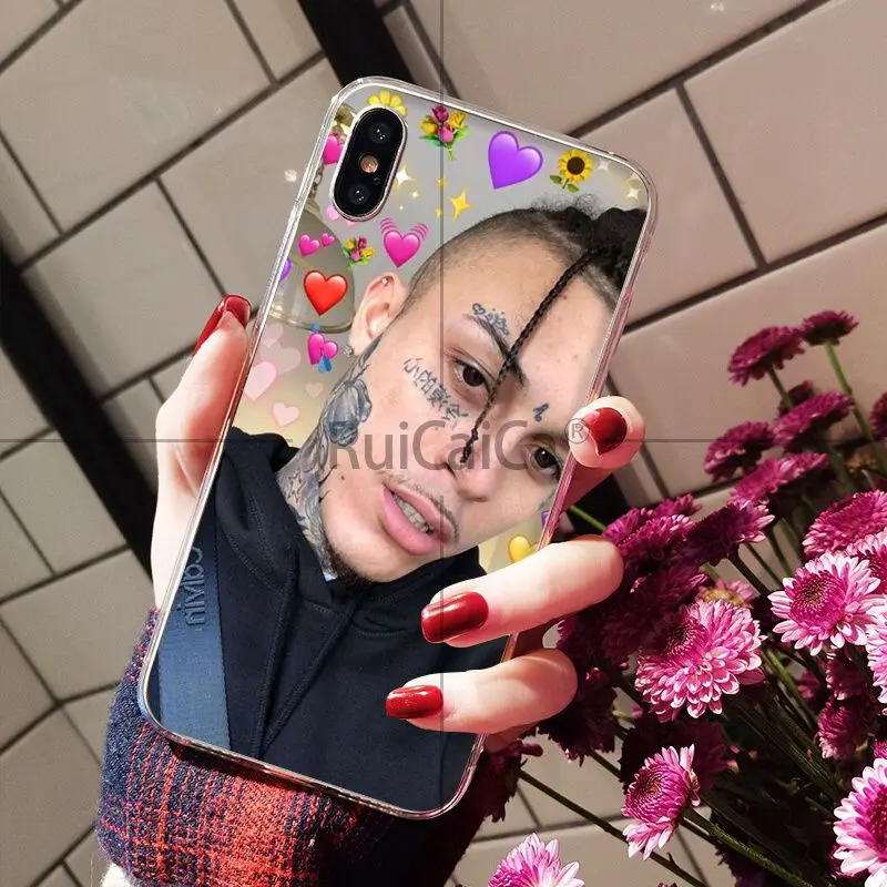 Ruicaica Lil Skies Pattern TPU мягкие Аксессуары для телефонов Чехол мобильного телефона iPhone 6S