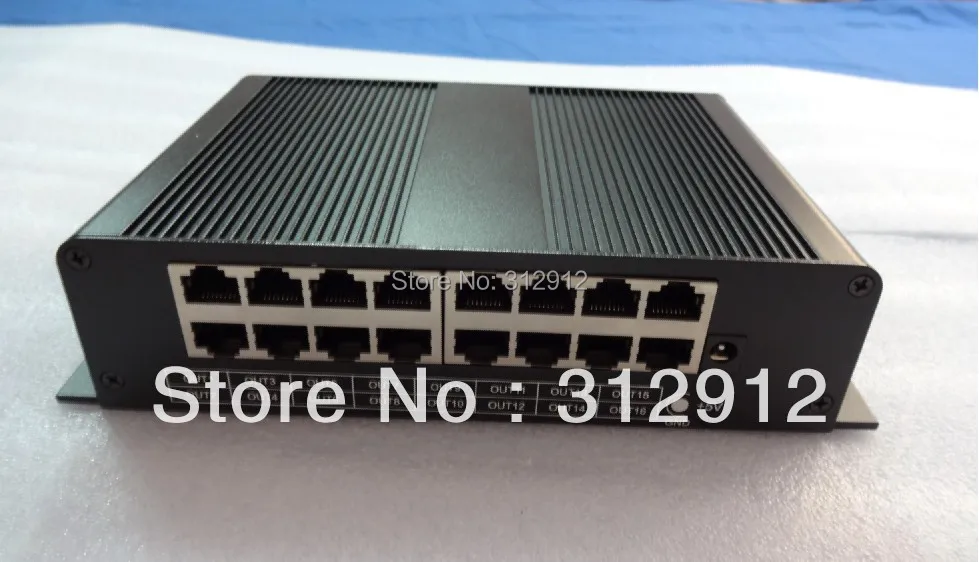 Светодиодный пиксельный Контроллер освещения выход на 16 портов (on line/off