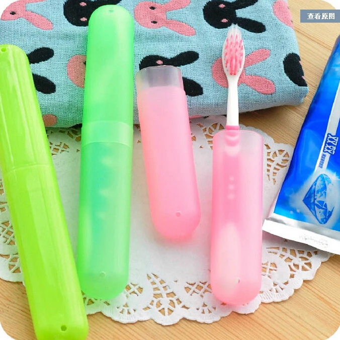 1 шт. портативная пластиковая коробка для Путешествий Походов Кемпинга зубная