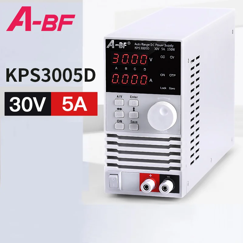 A-BF DC Программируемый Регулируемый источник питания Регулируемый импульсный источник питания высокая мощность постоянное напряжение, высокий ток - Цвет: KPS3005D