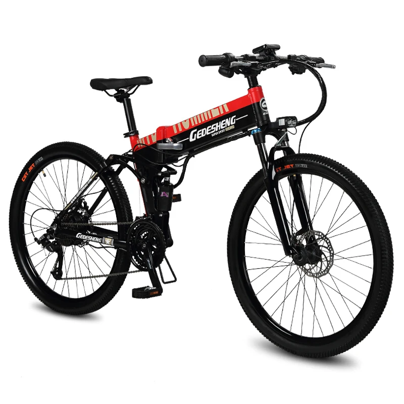 26 дюймов EBIKE Электрический горный велосипед складной электрический 48В литий