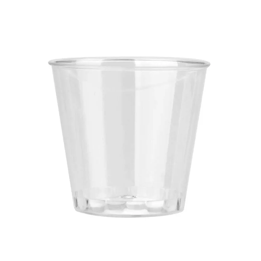 20Pcs Clear Plastic Disposable Party Shot Glasses Jelly Cups Tumblers Birthday 1128 | Дом и сад