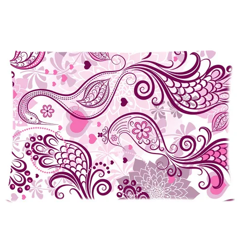 Fashion Personalized Colorful Birds Pattern Rectangle Soft Pillowcase Size 16x24 (one side) | Дом и сад