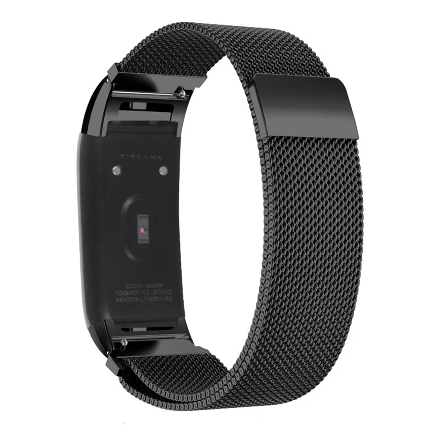 Для Xiaomi Huami Amazfit Cor Midong смарт-Браслет замена металла Миланская нержавеющая сталь