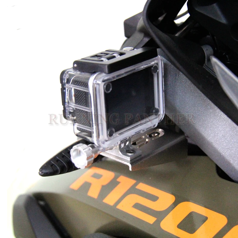 

Motorcycle Front Left Bracket for Go Pro For BMW R1200GS LC R1200GS LC ADV Camera Support Bracket Security Camera Mounting