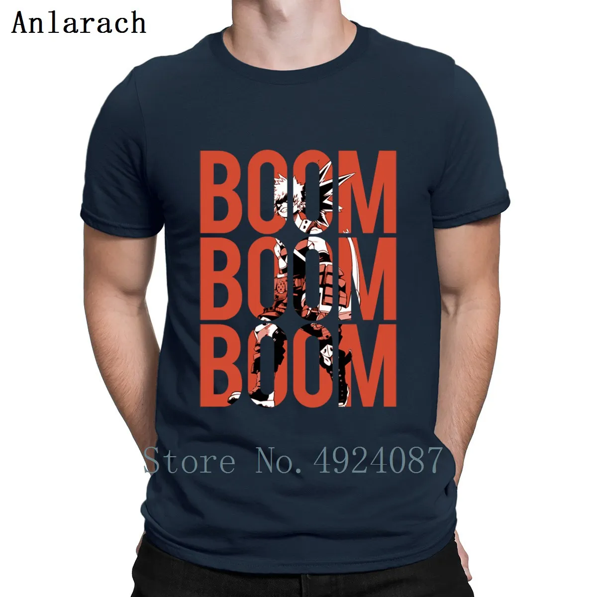 Футболка Boom Bakugou Katsuki сайты весенняя одежда мужские топы футболка хлопковая