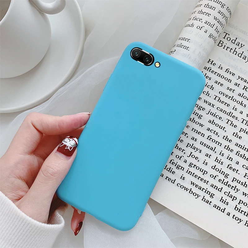Мягкий силиконовый чехол ярких цветов для Huawei P20 Pro P10 P9 P8 Lite Mate 10 honor 8 9 Lite P Smart Y9, задняя крышка для сотового телефона