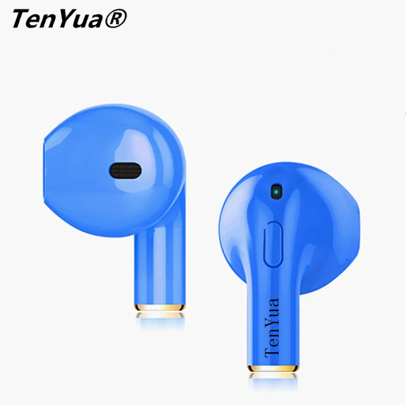 Миниатюрная Bluetooth-гарнитура TenYua V4.2 стереонаушники-вкладыши невидимые