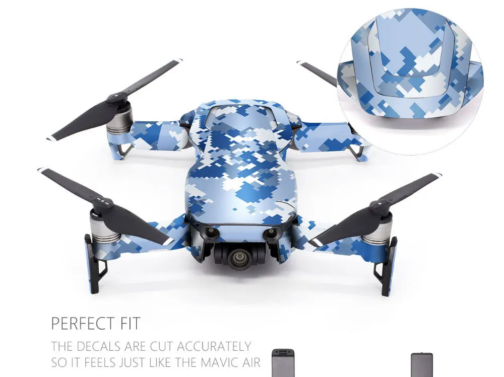 PGYTECH наклейка-скин на весь корпус для DJI MAVIC AIR защитная пленка Стикеры для DJI Mavic Air Аксессуары для дрона