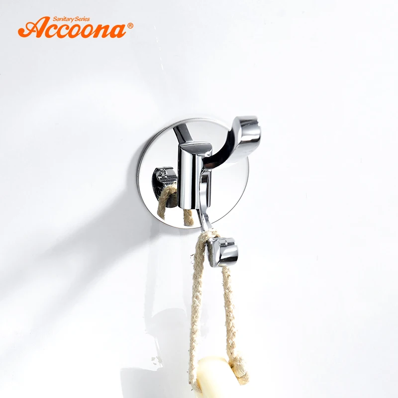 Настенные крючки Accoona для ванной вешалка с пряжкой и роговым замком застежка