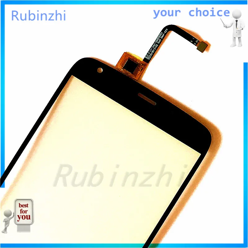 RUBINZHI мобильный телефон сенсорный экран дигитайзер сенсор для HOMTOM HT6 замена